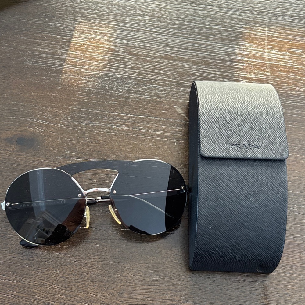 AUTHENTIC PRADA SUNGLASSES - Picture 1 of 8